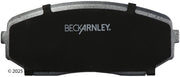 Beck/Arnley 085-6748 2019-2025 Mazda CX-5 Disc Brake Pad Set
