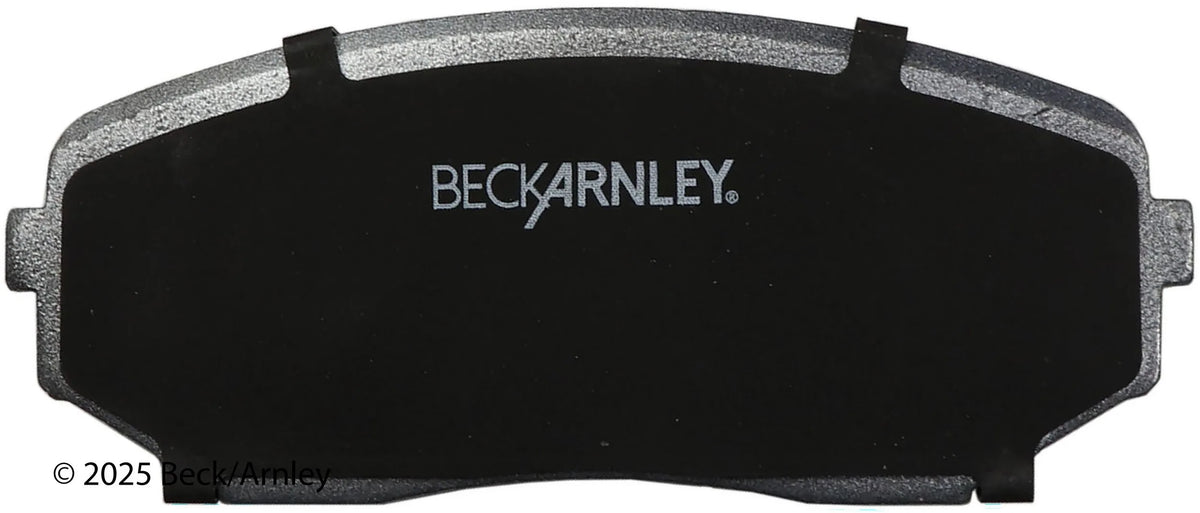Beck/Arnley 085-6748 2019-2025 Mazda CX-5 Disc Brake Pad Set