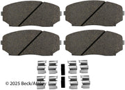 Beck/Arnley 085-6748 2019-2025 Mazda CX-5 Disc Brake Pad Set