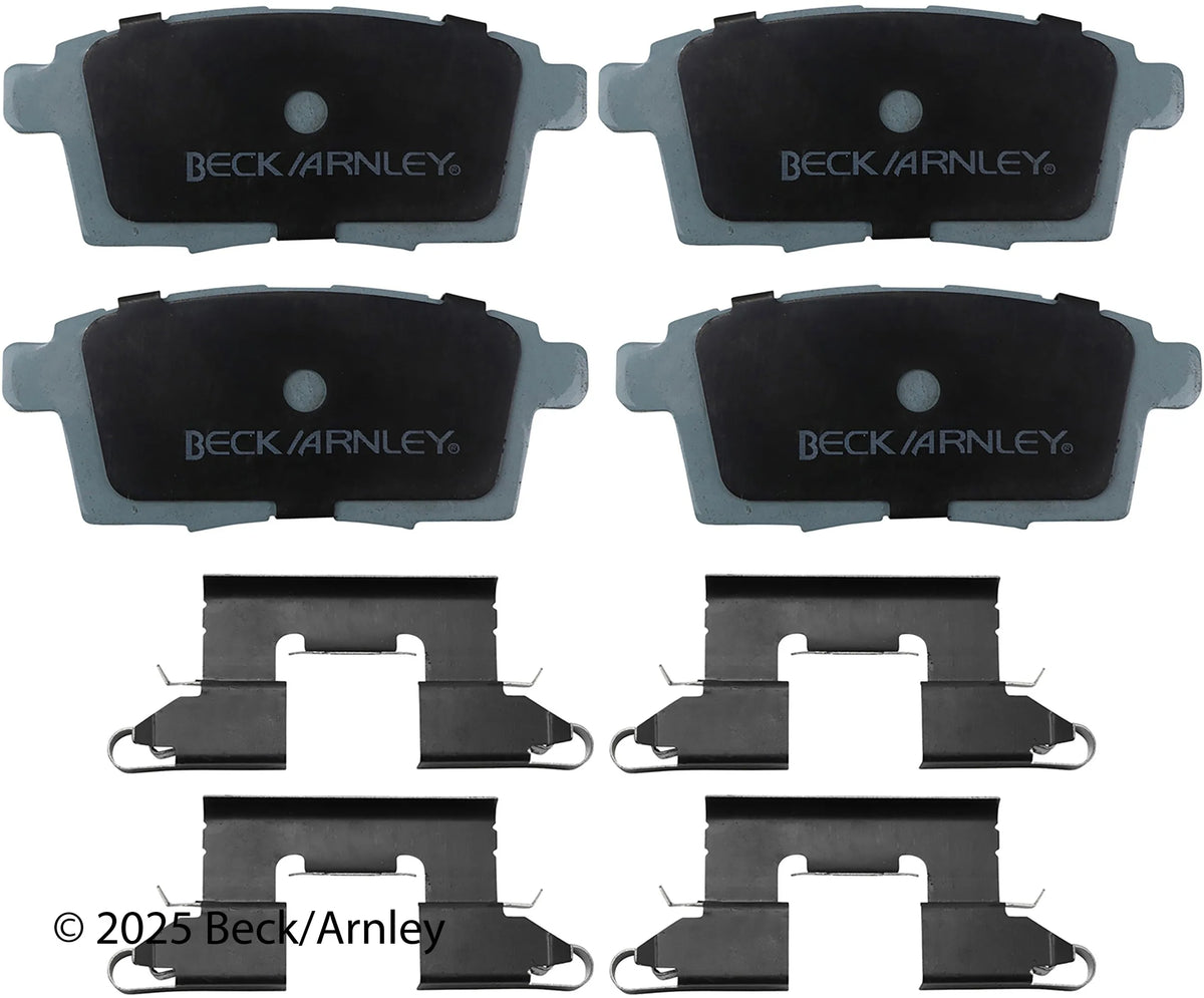 Beck/Arnley 085-6749 2007-2015 Mazda CX-9 Disc Brake Pad Set