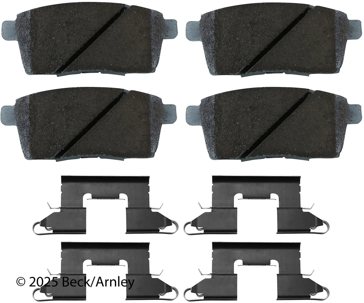 Beck/Arnley 085-6749 2007-2015 Mazda CX-9 Disc Brake Pad Set
