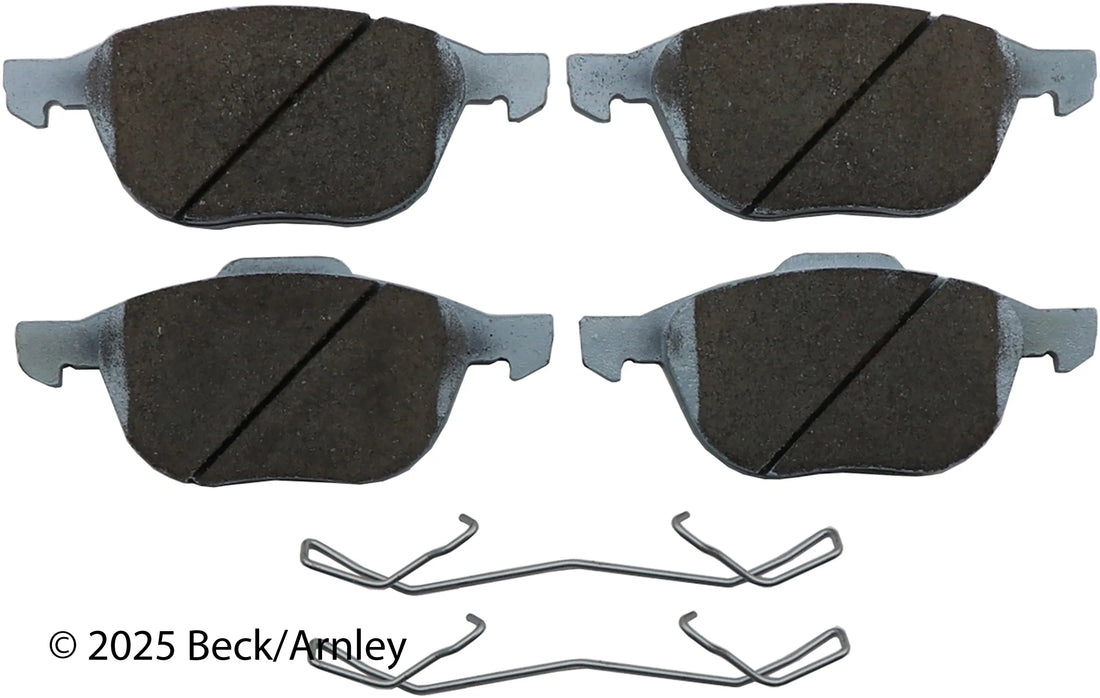Beck/Arnley 085-6752 2006-2015 Mazda 5 Disc Brake Pad Set
