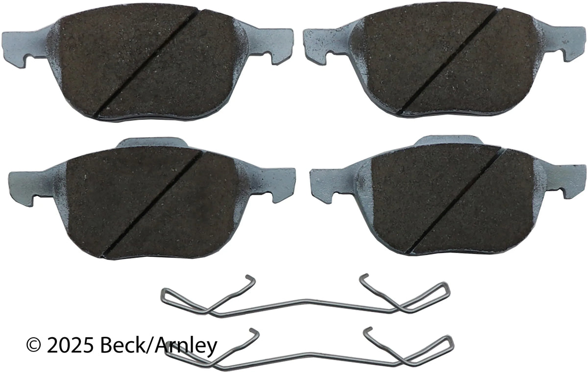 Beck/Arnley 085-6752 2006-2015 Mazda 5 Disc Brake Pad Set