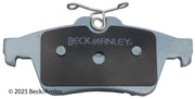 Beck/Arnley 085-6753 2006-2015 Mazda 5 Disc Brake Pad Set