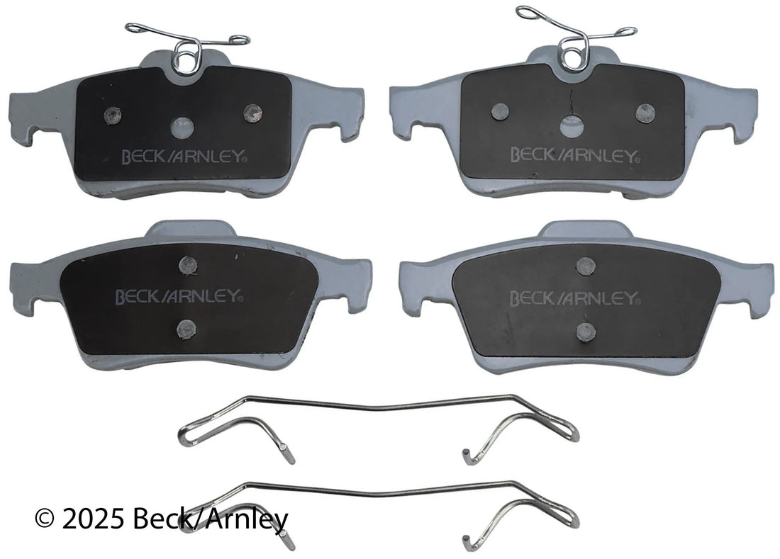 Beck/Arnley 085-6753 2006-2015 Mazda 5 Disc Brake Pad Set