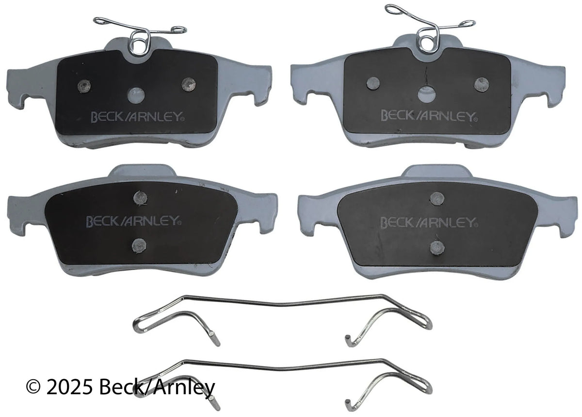 Beck/Arnley 085-6753 2006-2015 Mazda 5 Disc Brake Pad Set