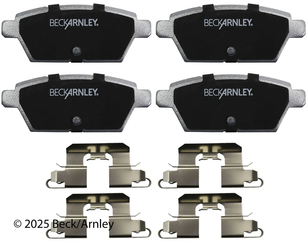 Beck/Arnley 085-6754 2006-2013 Mazda 6 Disc Brake Pad Set