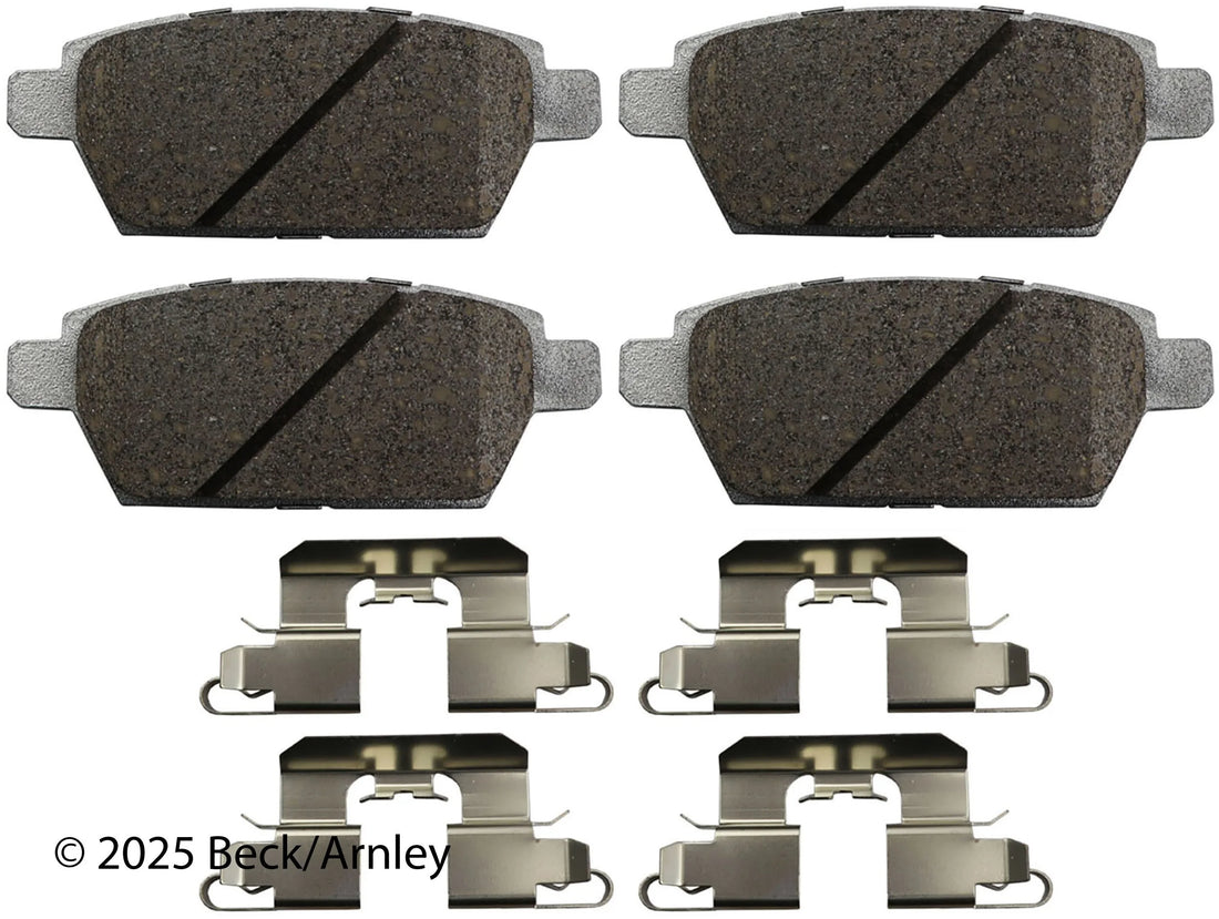 Beck/Arnley 085-6754 2006-2013 Mazda 6 Disc Brake Pad Set