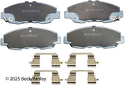 Beck/Arnley 085-6755 2010-2014 Honda Insight Disc Brake Pad Set