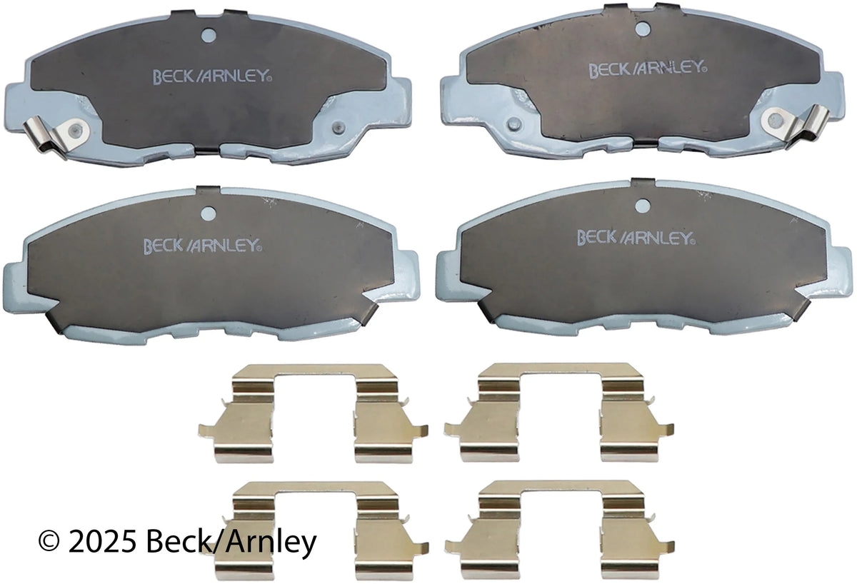 Beck/Arnley 085-6755 2010-2014 Honda Insight Disc Brake Pad Set