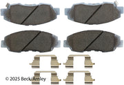 Beck/Arnley 085-6755 2010-2014 Honda Insight Disc Brake Pad Set