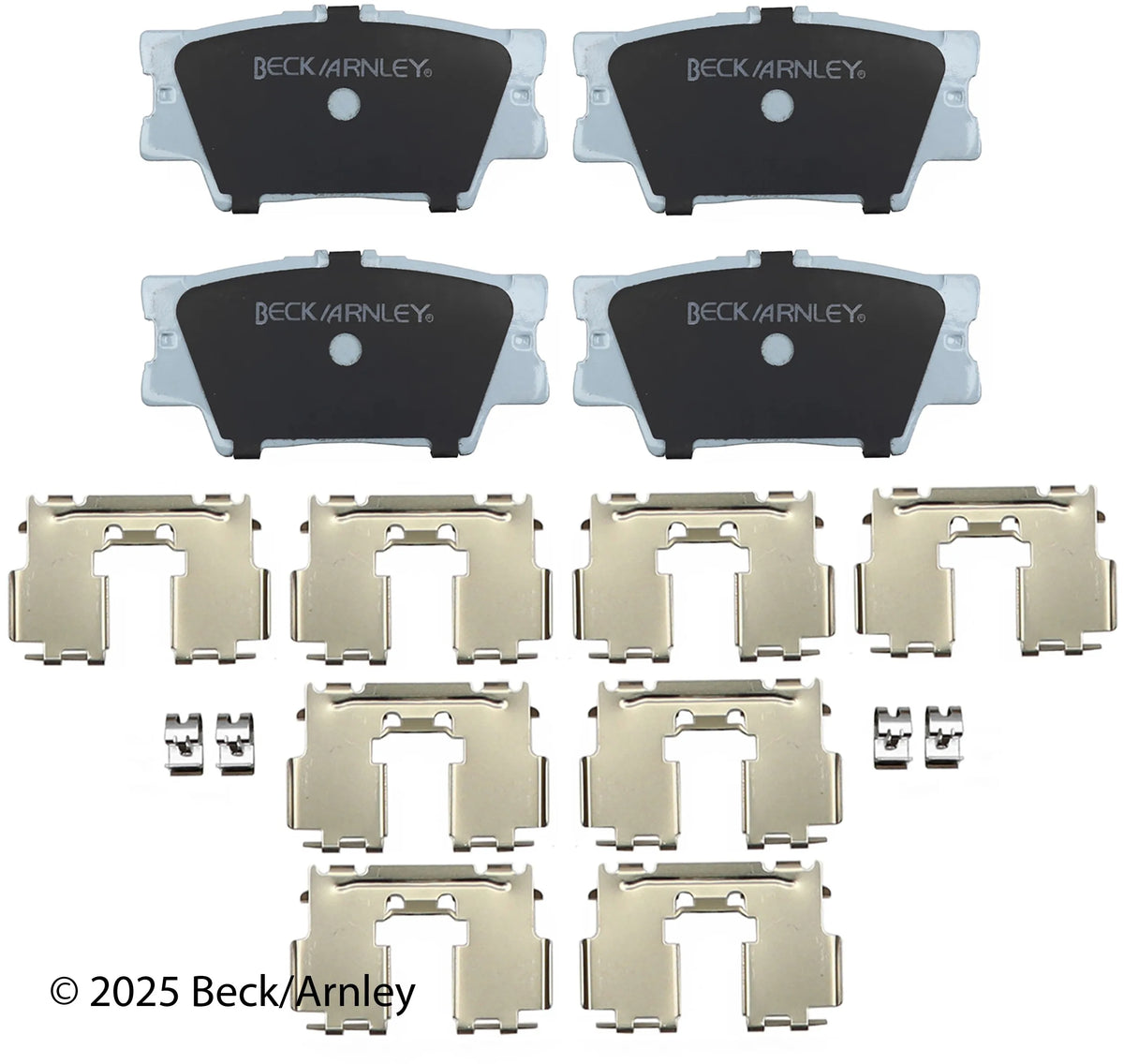Beck/Arnley 085-6756 2008-2018 Toyota Avalon Disc Brake Pad Set