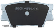 Beck/Arnley 085-6756 2008-2018 Toyota Avalon Disc Brake Pad Set