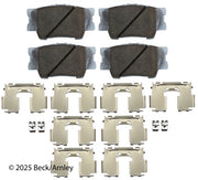 Beck/Arnley 085-6756 2008-2018 Toyota Avalon Disc Brake Pad Set