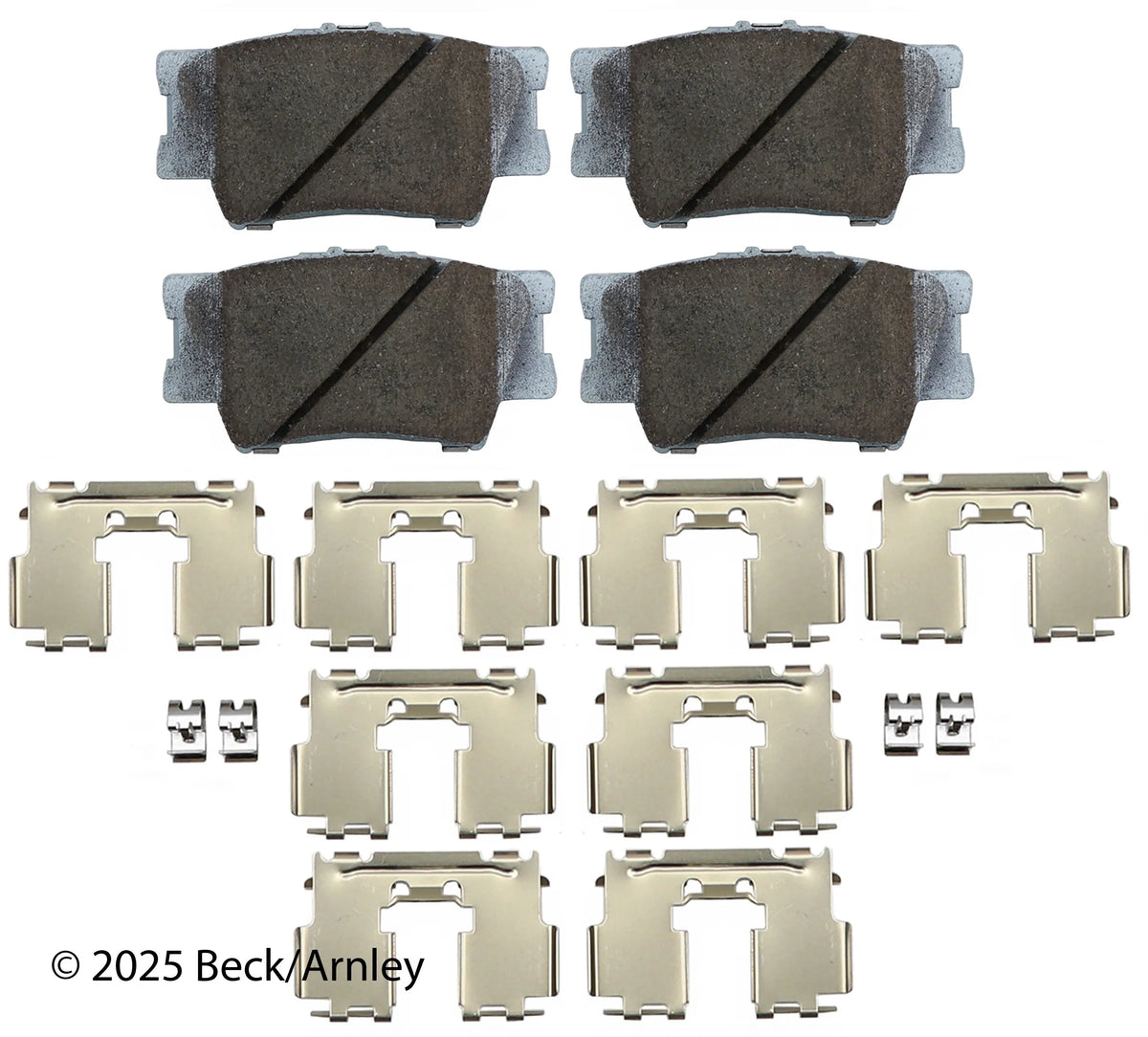 Beck/Arnley 085-6756 2008-2018 Toyota Avalon Disc Brake Pad Set