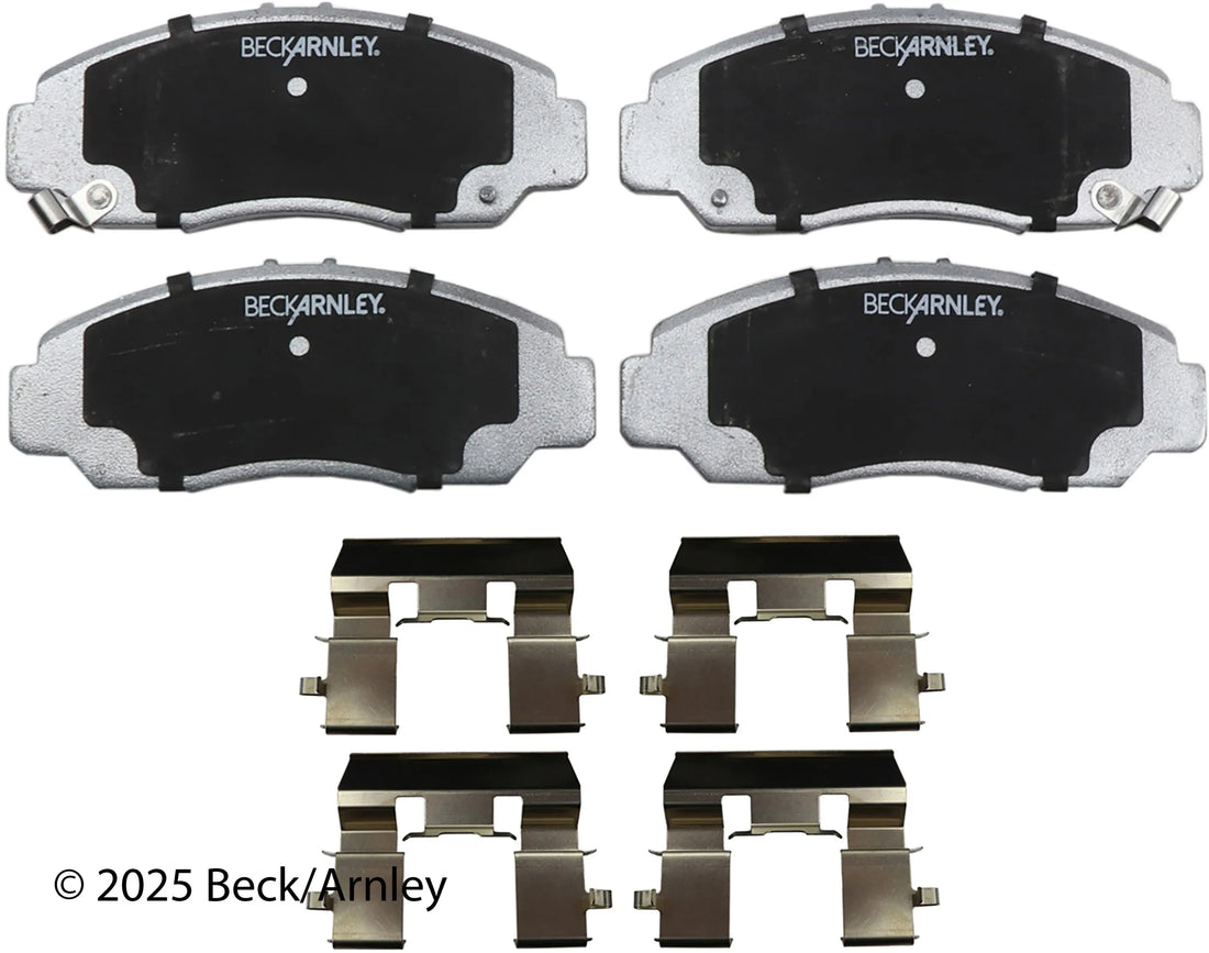 Beck/Arnley 085-6757 2006-2009 Acura CSX Disc Brake Pad Set