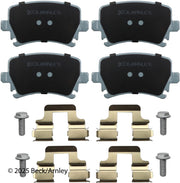 Beck/Arnley 085-6759 2006-2016 Volkswagen GTI Disc Brake Pad Set