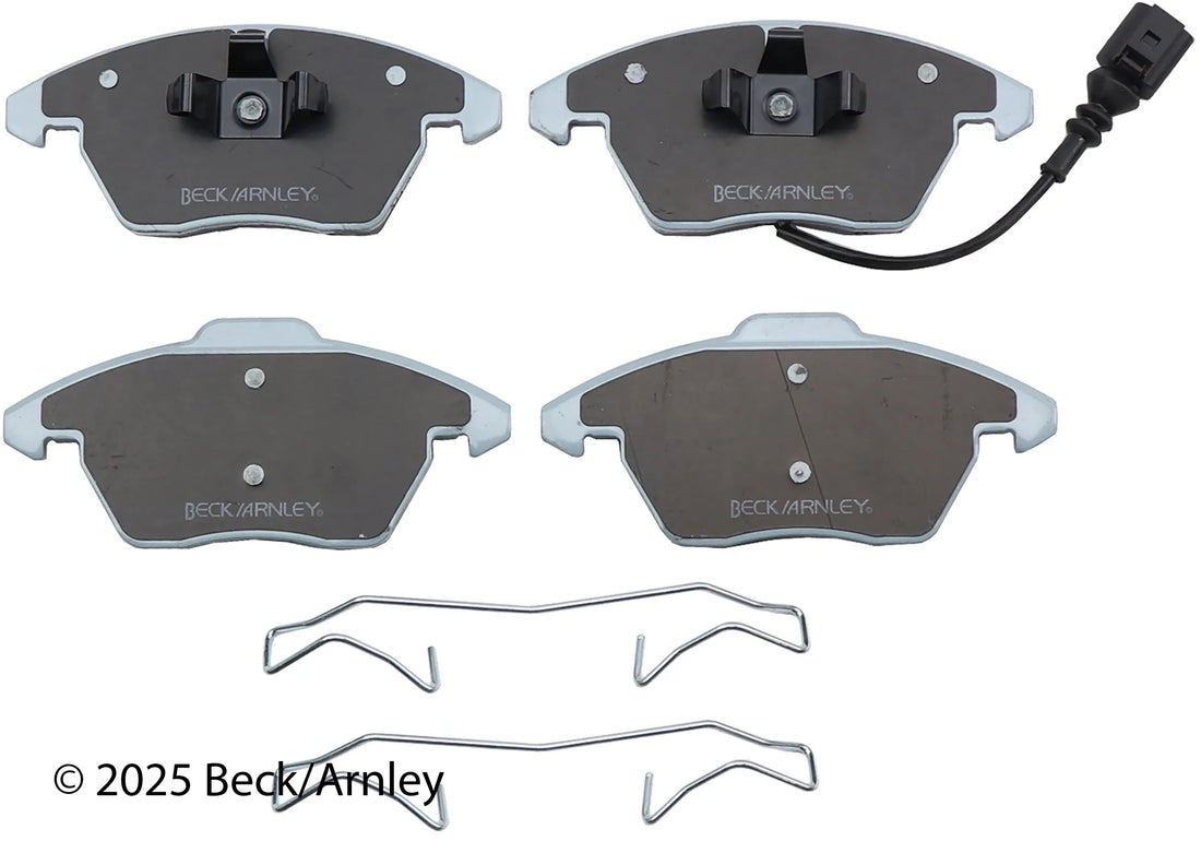 Beck/Arnley 085-6763 2013-2017 Volkswagen CC Disc Brake Pad Set