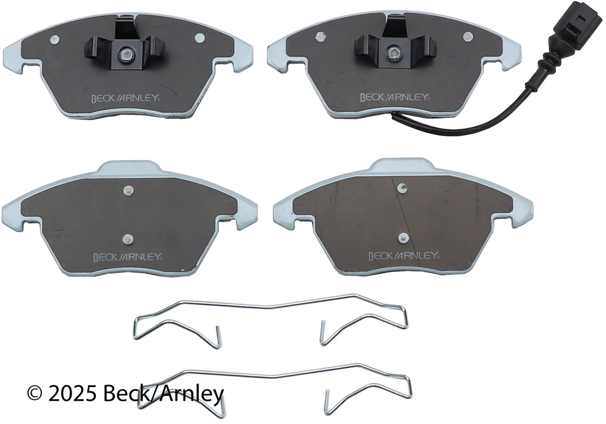Beck/Arnley 085-6763 2013-2017 Volkswagen CC Disc Brake Pad Set