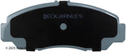 Beck/Arnley 085-6766 2006-2011 Honda Civic Disc Brake Pad Set