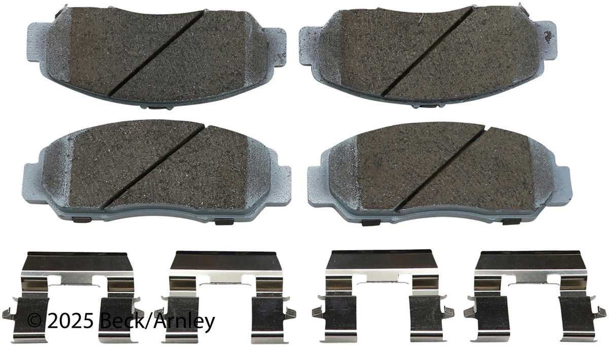 Beck/Arnley 085-6766 2006-2011 Honda Civic Disc Brake Pad Set