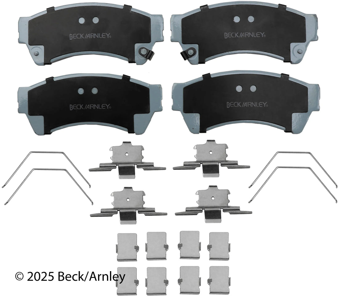 Beck/Arnley 085-6767 2006-2013 Mazda 6 Disc Brake Pad Set