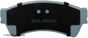 Beck/Arnley 085-6767 2006-2013 Mazda 6 Disc Brake Pad Set