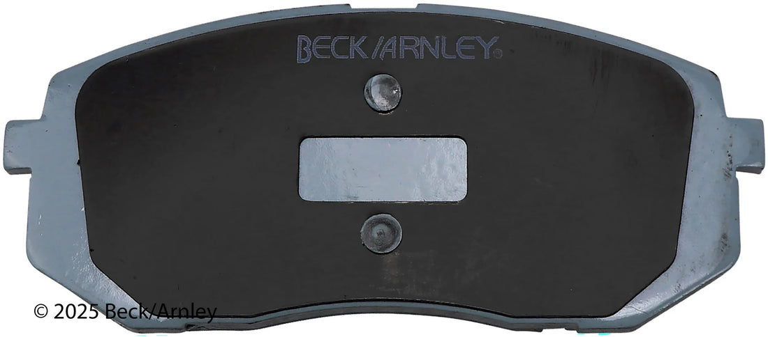 Beck/Arnley 085-6784 2010-2017 Hyundai Tucson Disc Brake Pad Set