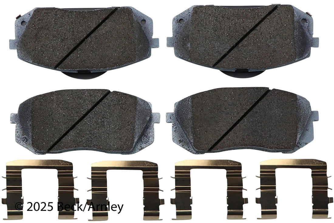 Beck/Arnley 085-6784 2010-2017 Hyundai Tucson Disc Brake Pad Set