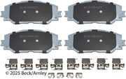 Beck/Arnley 085-6786 2009-2019 Toyota Corolla Disc Brake Pad Set