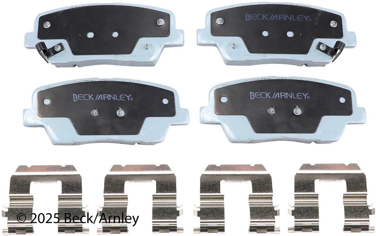 Beck/Arnley 085-6787 2011-2016 Hyundai Equus Disc Brake Pad Set