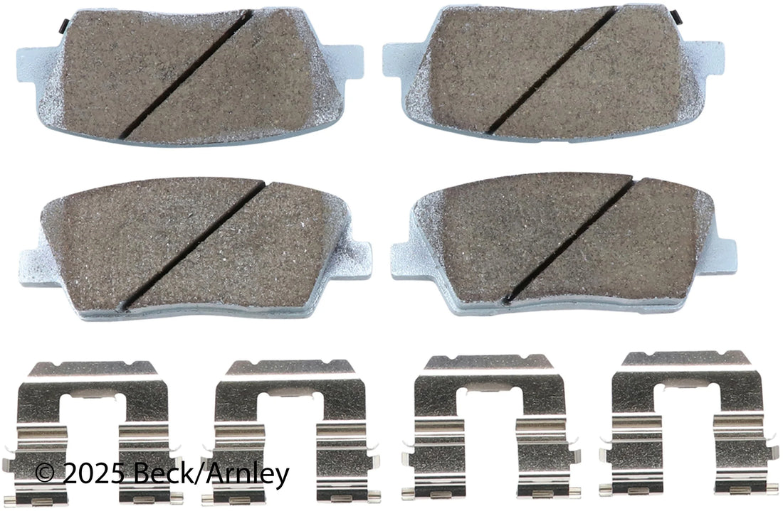 Beck/Arnley 085-6787 2011-2016 Hyundai Equus Disc Brake Pad Set