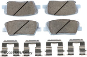 Beck/Arnley 085-6787 2011-2016 Hyundai Equus Disc Brake Pad Set