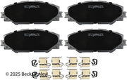 Beck/Arnley 085-6790 2016-2020 Toyota Mirai Disc Brake Pad Set