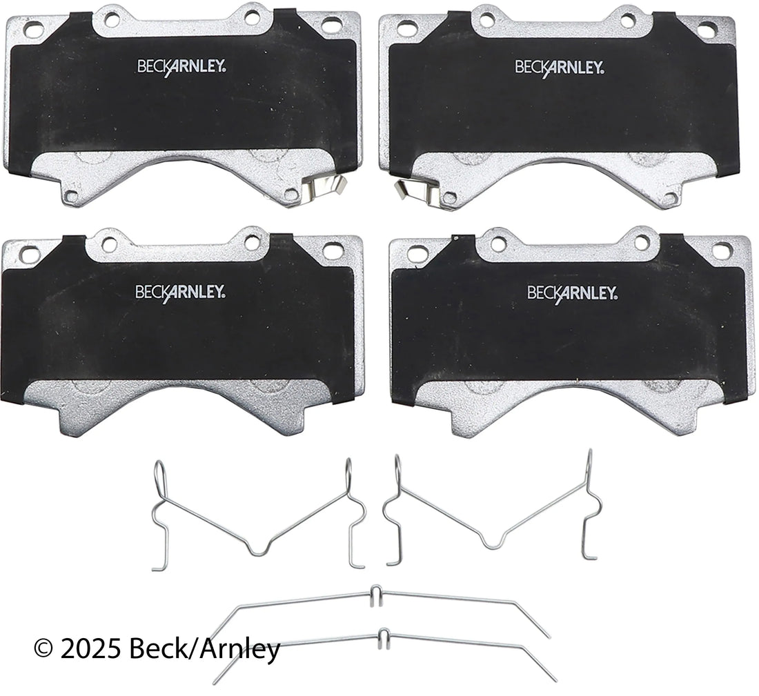 Beck/Arnley 085-6791 2008-2022 Toyota Sequoia Disc Brake Pad Set