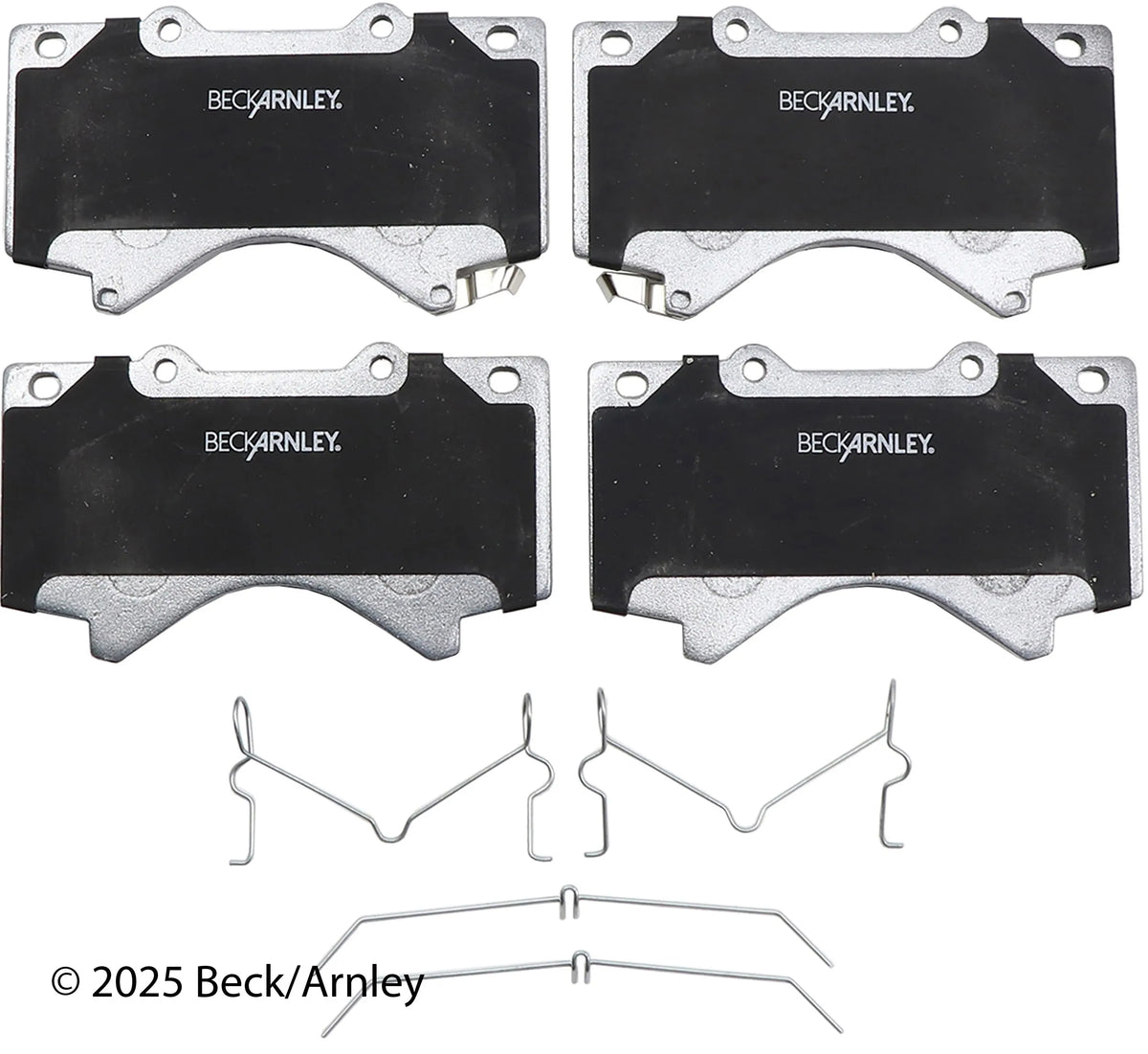 Beck/Arnley 085-6791 2008-2022 Toyota Sequoia Disc Brake Pad Set