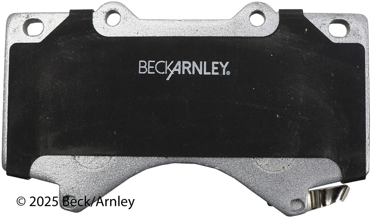 Beck/Arnley 085-6791 2008-2022 Toyota Sequoia Disc Brake Pad Set