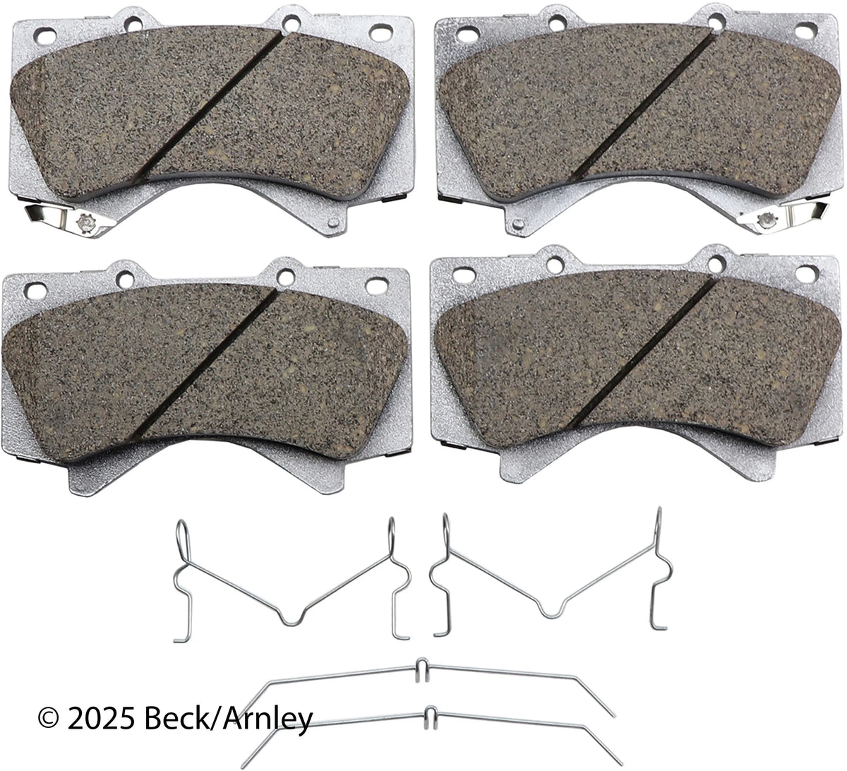 Beck/Arnley 085-6791 2008-2022 Toyota Sequoia Disc Brake Pad Set