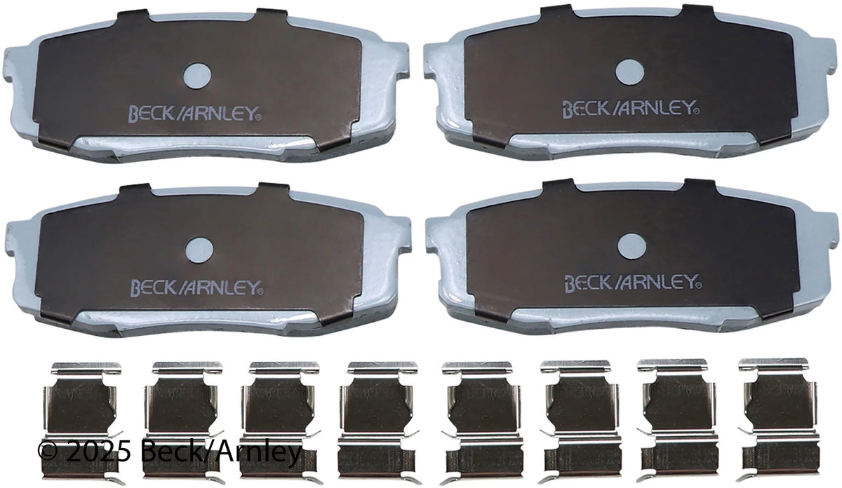 Beck/Arnley 085-6793 2008-2022 Toyota Sequoia Disc Brake Pad Set