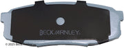 Beck/Arnley 085-6793 2008-2022 Toyota Sequoia Disc Brake Pad Set