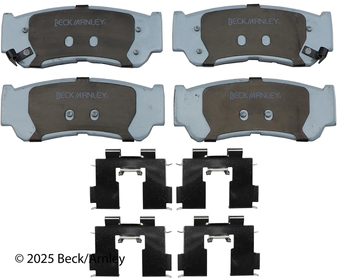 Beck/Arnley 085-6797 2007-2009 Hyundai Santa Fe Disc Brake Pad Set