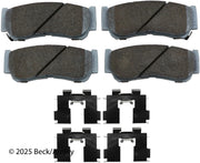 Beck/Arnley 085-6797 2007-2009 Hyundai Santa Fe Disc Brake Pad Set