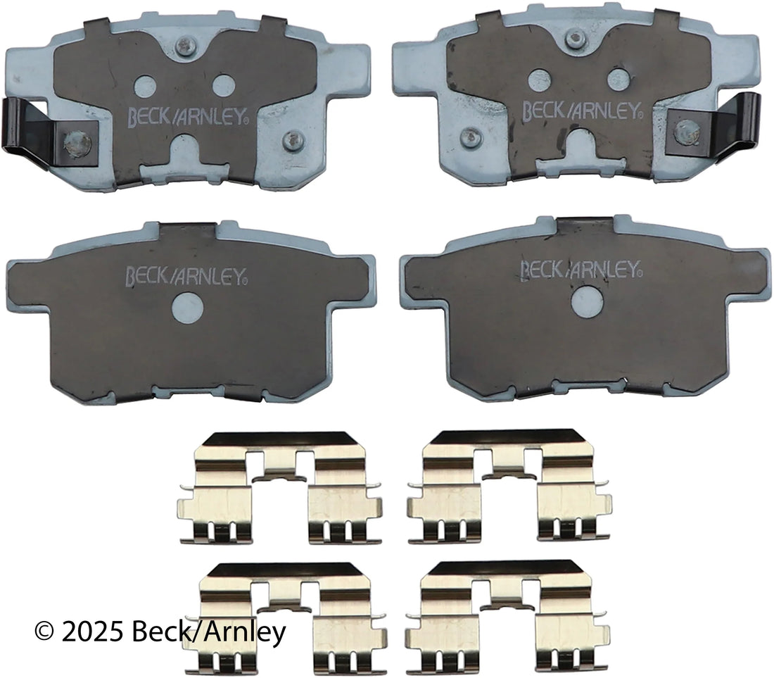 Beck/Arnley 085-6798 2009-2010 Acura TSX Disc Brake Pad Set