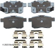 Beck/Arnley 085-6798 2009-2010 Acura TSX Disc Brake Pad Set