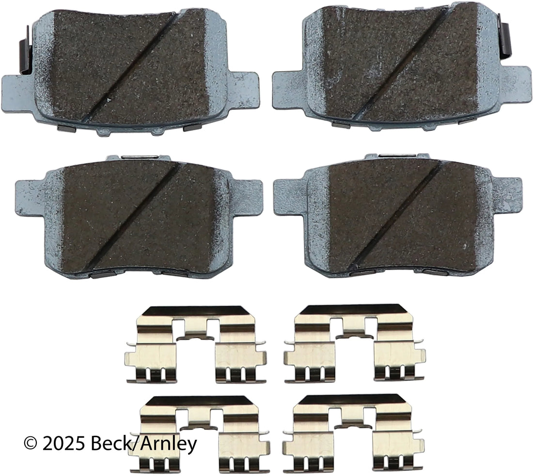 Beck/Arnley 085-6798 2009-2010 Acura TSX Disc Brake Pad Set