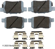 Beck/Arnley 085-6798 2009-2010 Acura TSX Disc Brake Pad Set