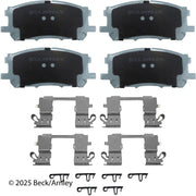 Beck/Arnley 085-6805 2007-2009 Lexus RX350 Disc Brake Pad Set