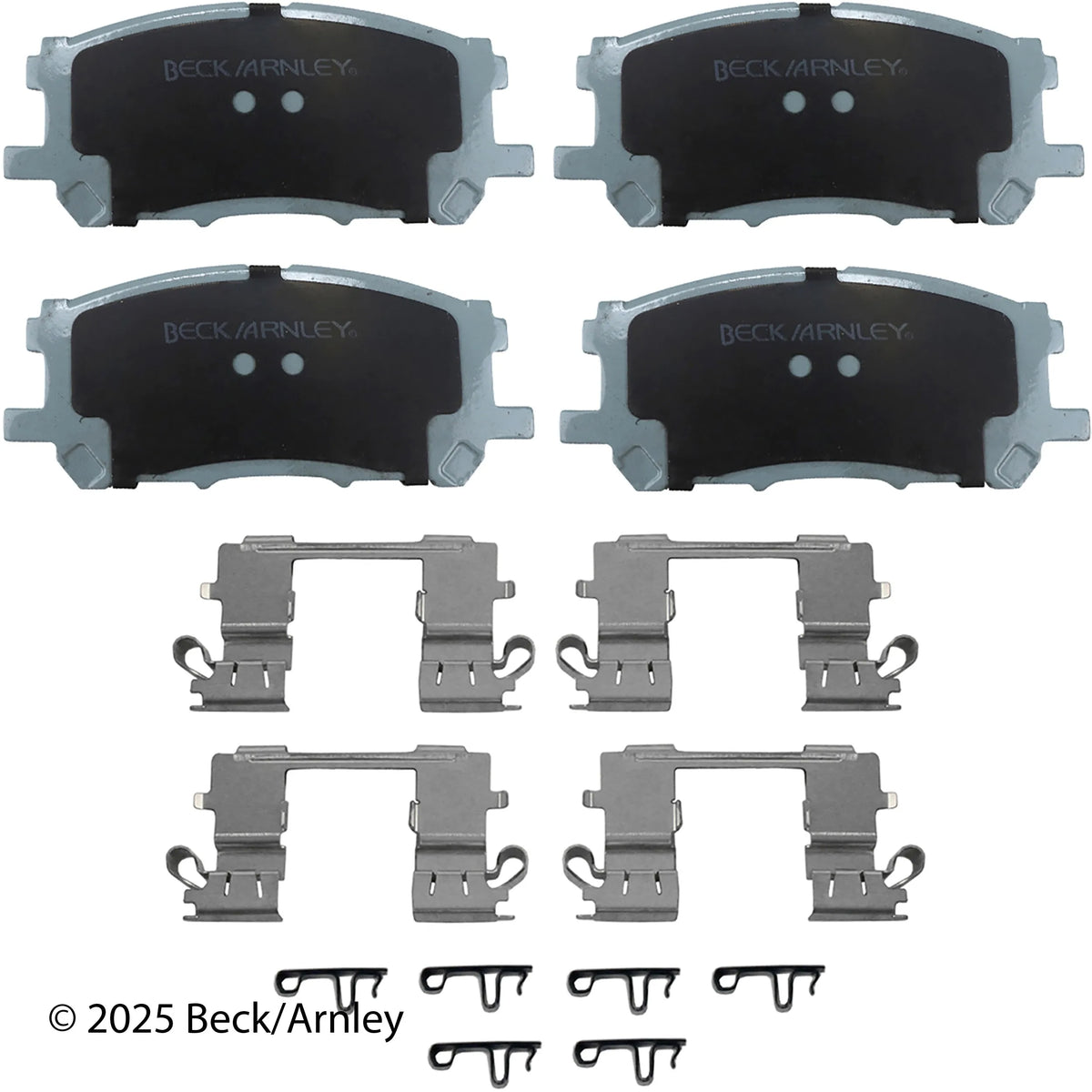 Beck/Arnley 085-6805 2007-2009 Lexus RX350 Disc Brake Pad Set