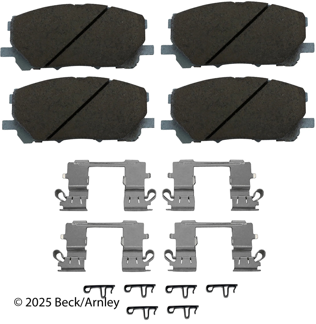 Beck/Arnley 085-6805 2007-2009 Lexus RX350 Disc Brake Pad Set