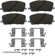 Beck/Arnley 085-6805 2007-2009 Lexus RX350 Disc Brake Pad Set
